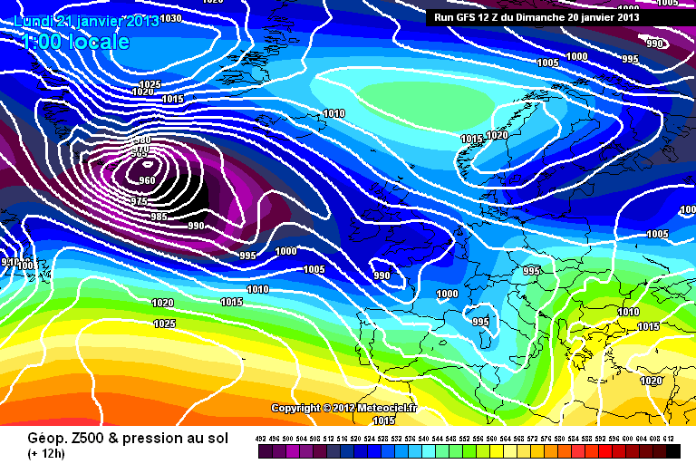 Actuele situatie op 20/01
