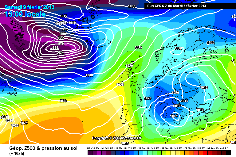 Peggioramento 6-7-8-9-10 Febbraio 2013 (Arriva l'aria fredda artica e continentale) Gfs-0-102