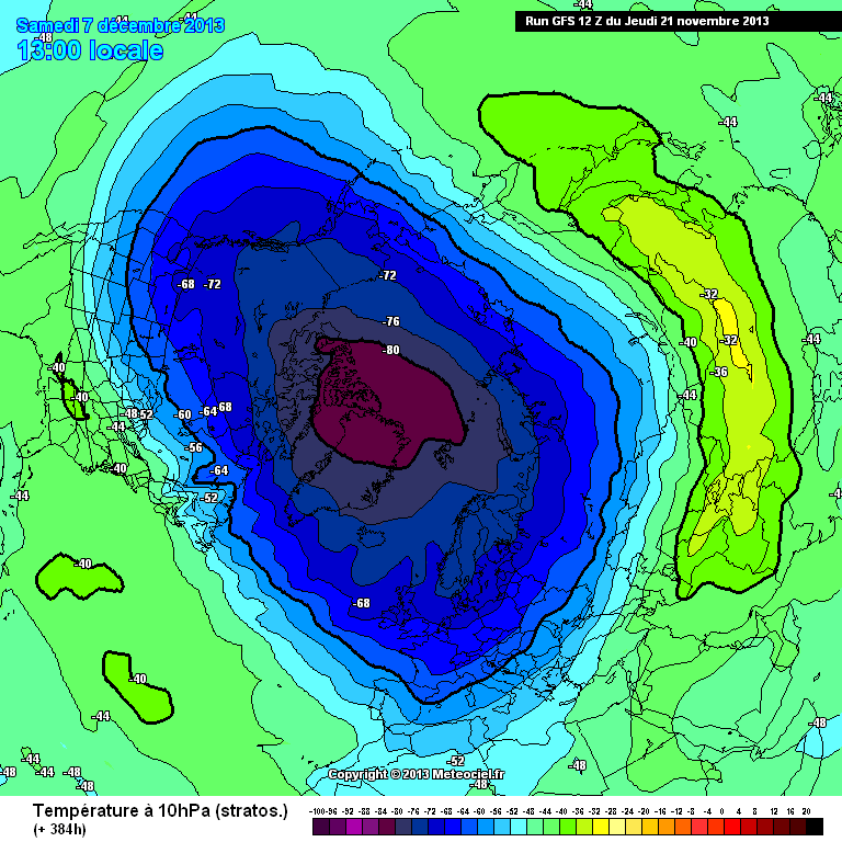Analisi situazione Vortice Polare,strato e troposfera  (Inverno 2013) Gfsnh-10-384